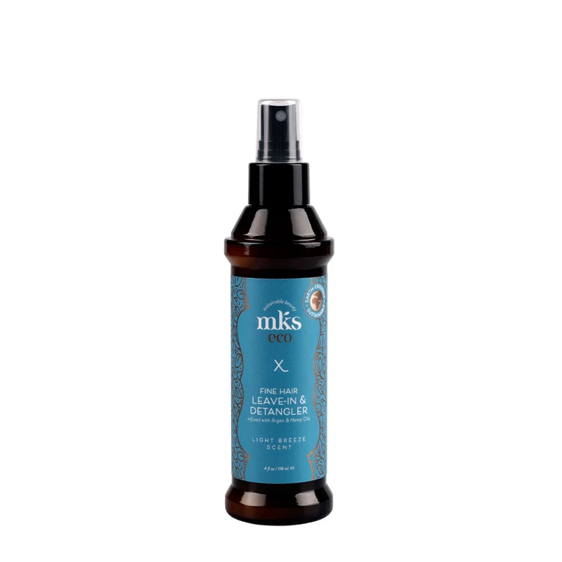 MKS Eco X Fine Hair Leave In & Detangler Light Breeze Scent 120ml - trattamento leave in per capelli fini