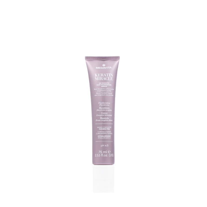 Medavita Lunghezze Keratin Miracle Go Smooth Hair Cream 75ml - siero lunghezze e punte