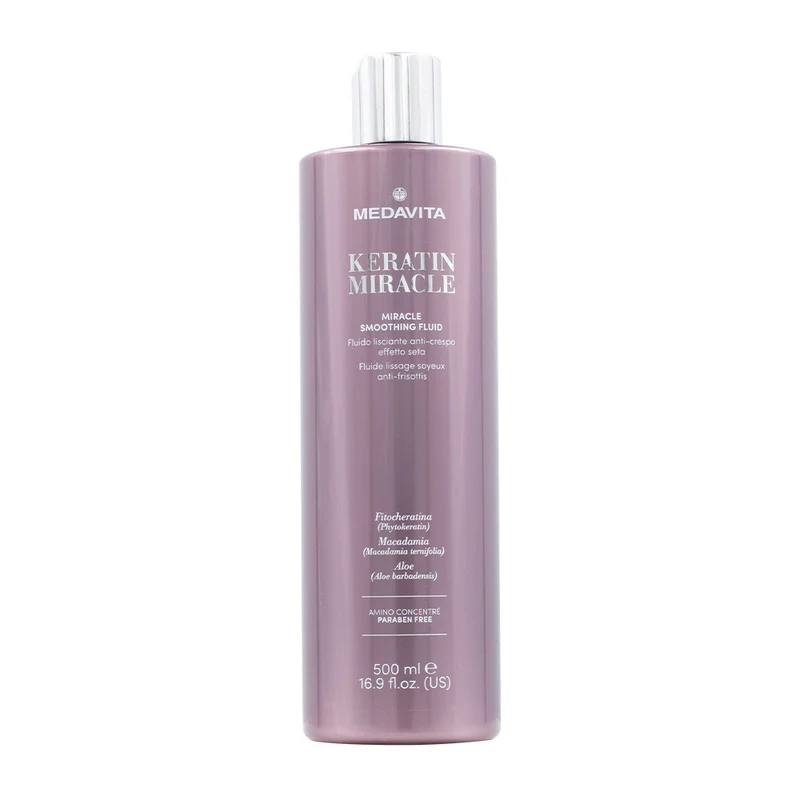 Medavita Lunghezze Keratin Miracle Smoothing Fluid 500ml - fluido lisciante anti-crespo