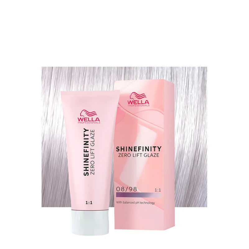 Wella Shinefinity Silver Pearl 08/98 Biondo Chiaro Cendrè Perla 60ml - colore demi-permanente