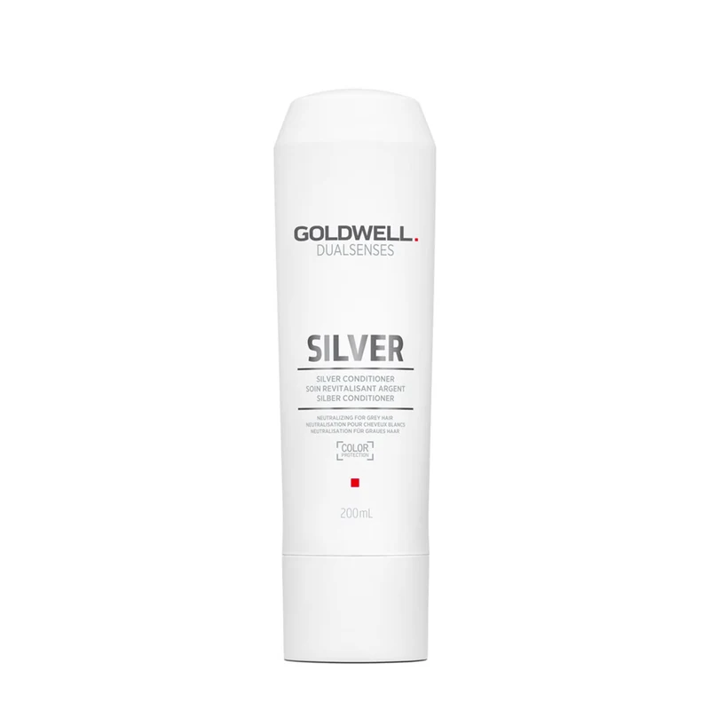 Goldwell Dualsenses Silver Conditioner 200ml - balsamo per capelli grigi
