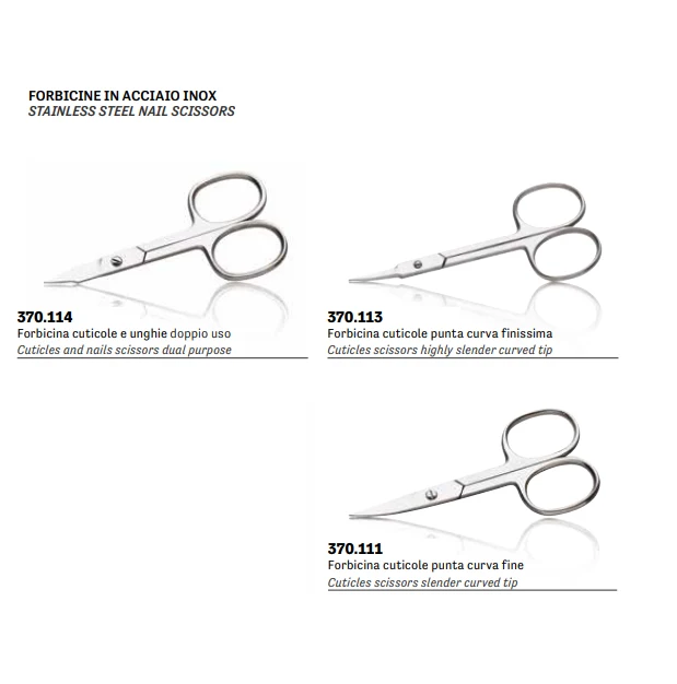 FORBICINA MANICURE ACCIAIO INOX - XANITALIA