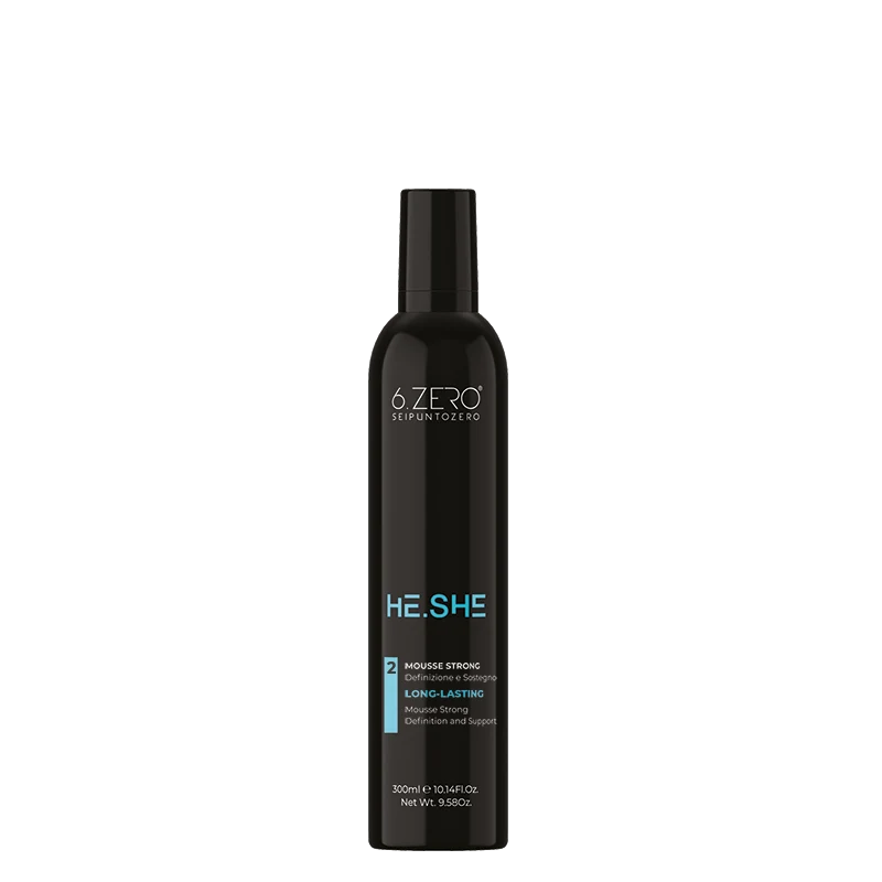 6.ZERO HE/SHE MOUSSE STRONG 400 ML