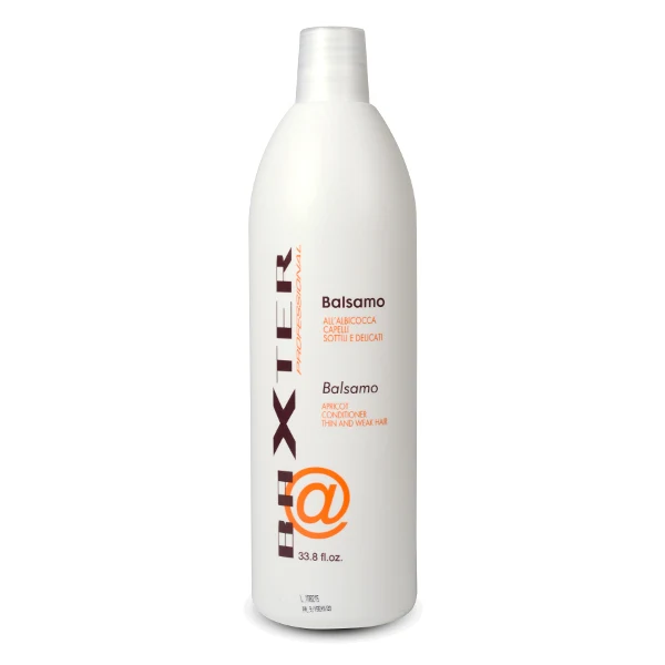 BALSAMO CAPELLI SOTTILI E DELICATI 1000 ml BAXTER ALBICOCCA