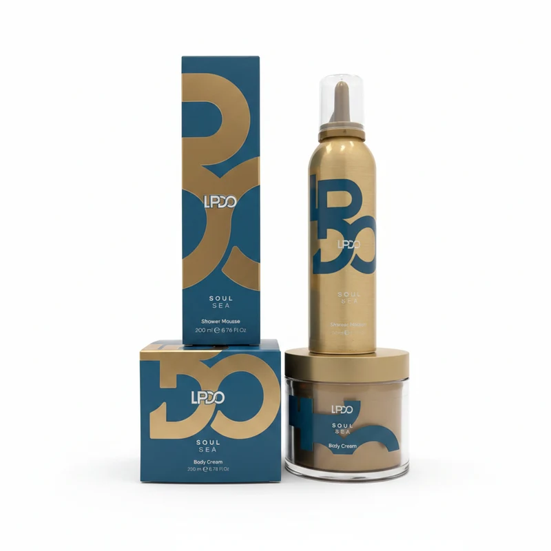 LPDO KIT SOUL SEA SHOWER MOUSSE 200ML + BODY CREAM 200ML