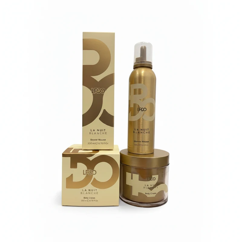 LPDO KIT LA NUIT BLANCHE SHOWER MOUSSE 200ML + BODY CREAM 200ML