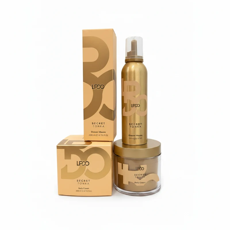 LPDO KIT SECRET TONKA SHOWER MOUSSE 200ML + BODY CREAM 200ML
