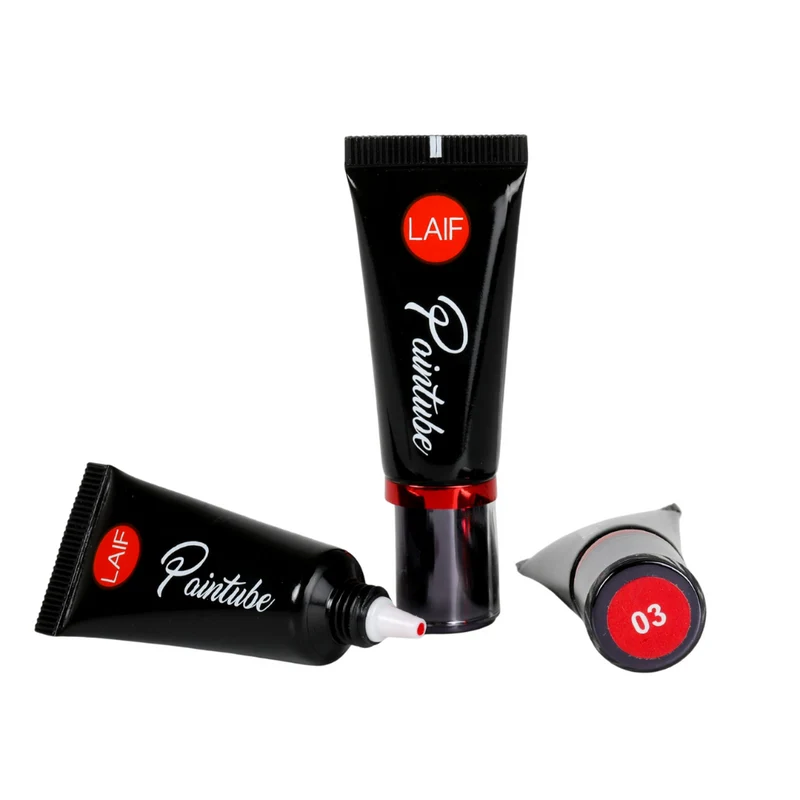 Laif Paintube Gel PTB03 Rosso – Gel Iper Pigmentato per Nail Art Professionale 8ml