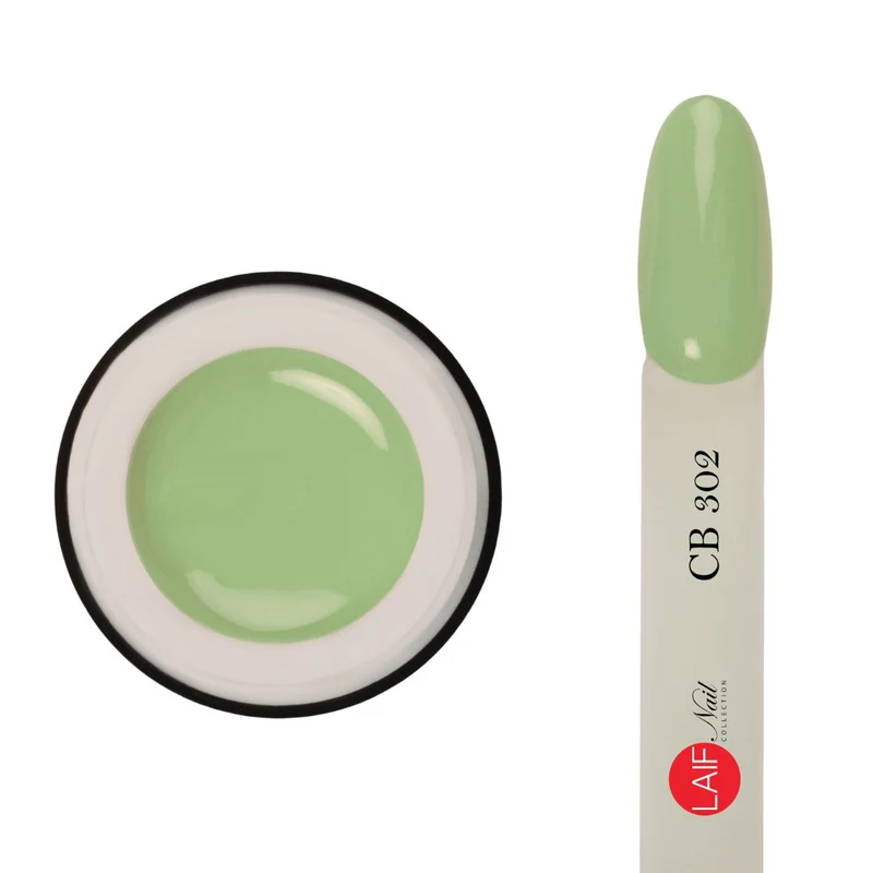 Laif Gel Color Basic CB302 Wasabi – Gel Unghie Verde Speziato 6 ml