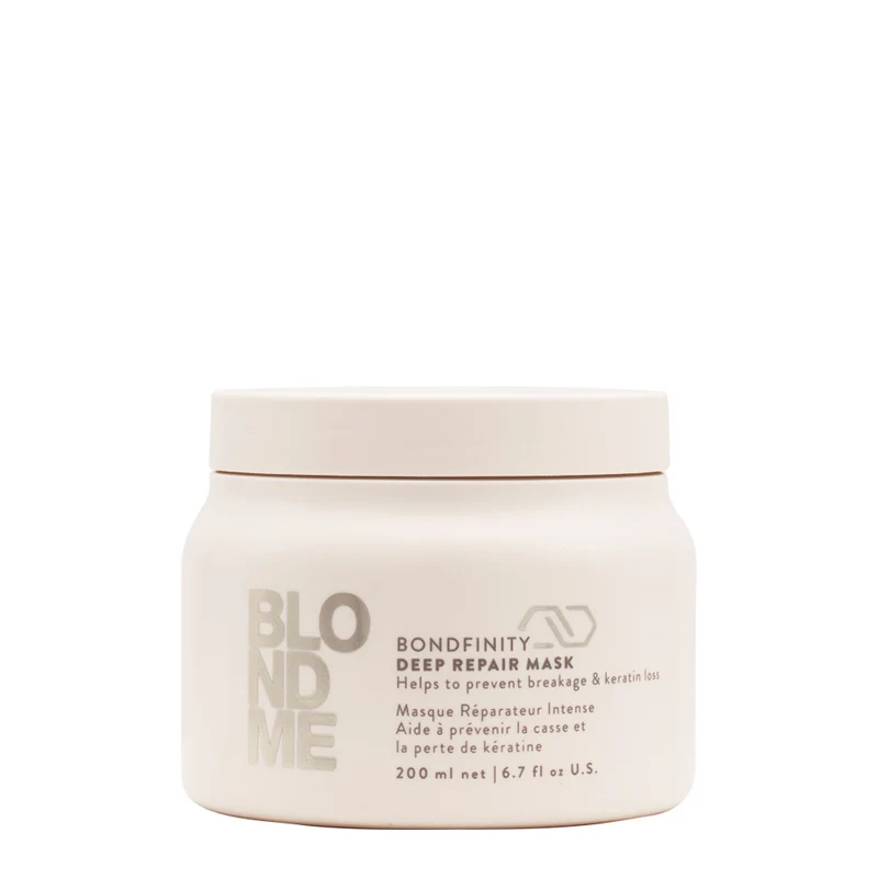 Schwarzkopf BlondMe Bondfinity Deep Repair Mask 200ml - maschera nutriente riparatrice