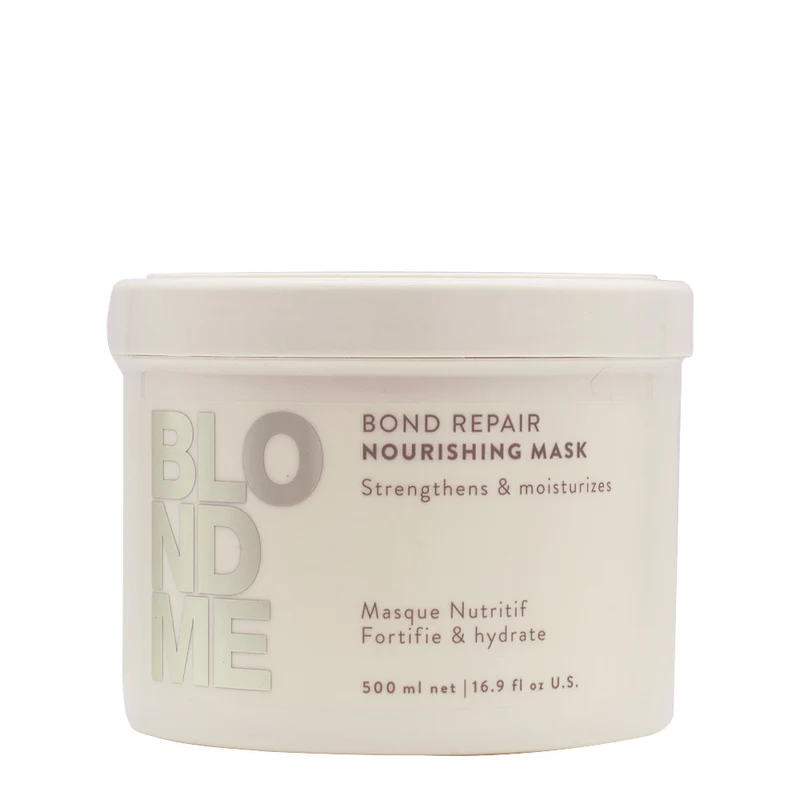 Schwarzkopf BlondMe Bond Repair Nourishing Mask 500ml - maschera nutriente riparatrice