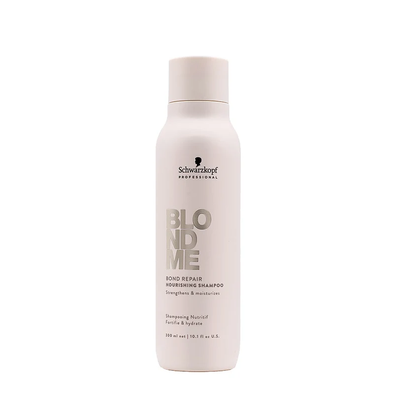 Schwarzkopf BlondMe Bond Bond Repair Nourishing Shampoo 300ml - shampoo nutriente riparatore