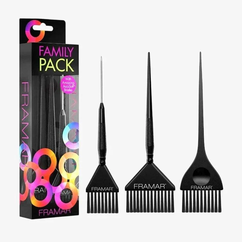 Framar Family Pack Pennelli per Tinta 3PZ