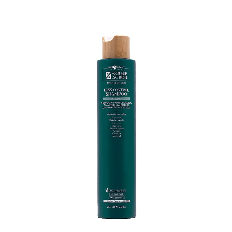 Hair Company Double Action Loss Control Shampoo 250ml - shampoo anticaduta