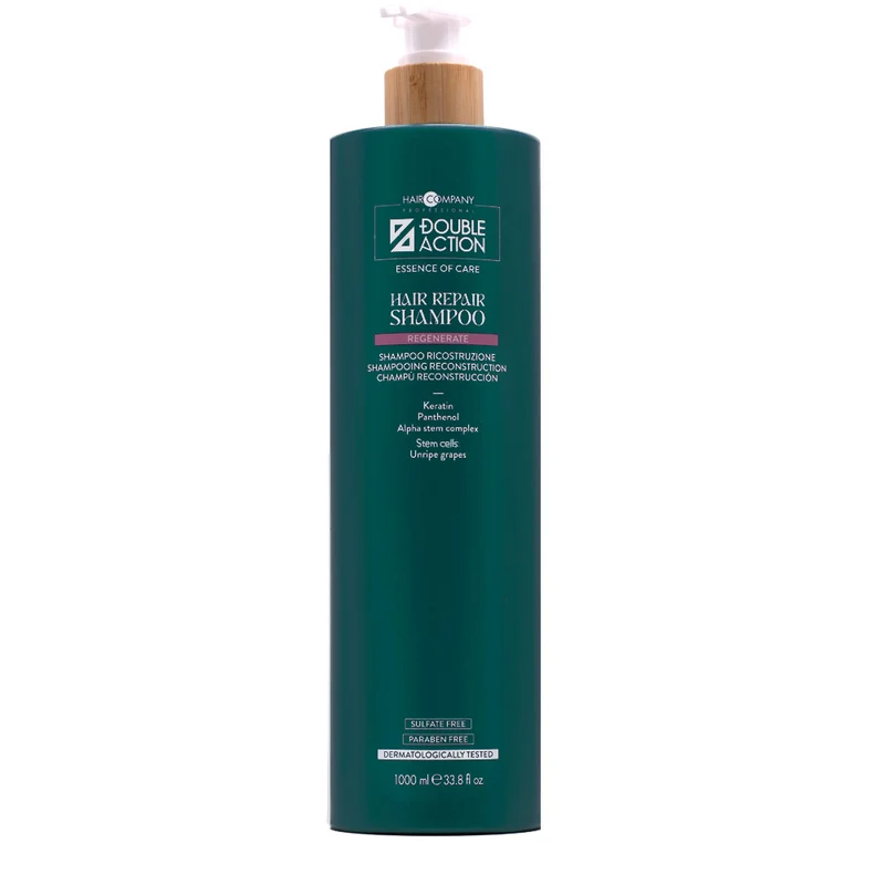Hair Company Double Action Hair Repair Shampoo 1000ml - shampoo riparatore