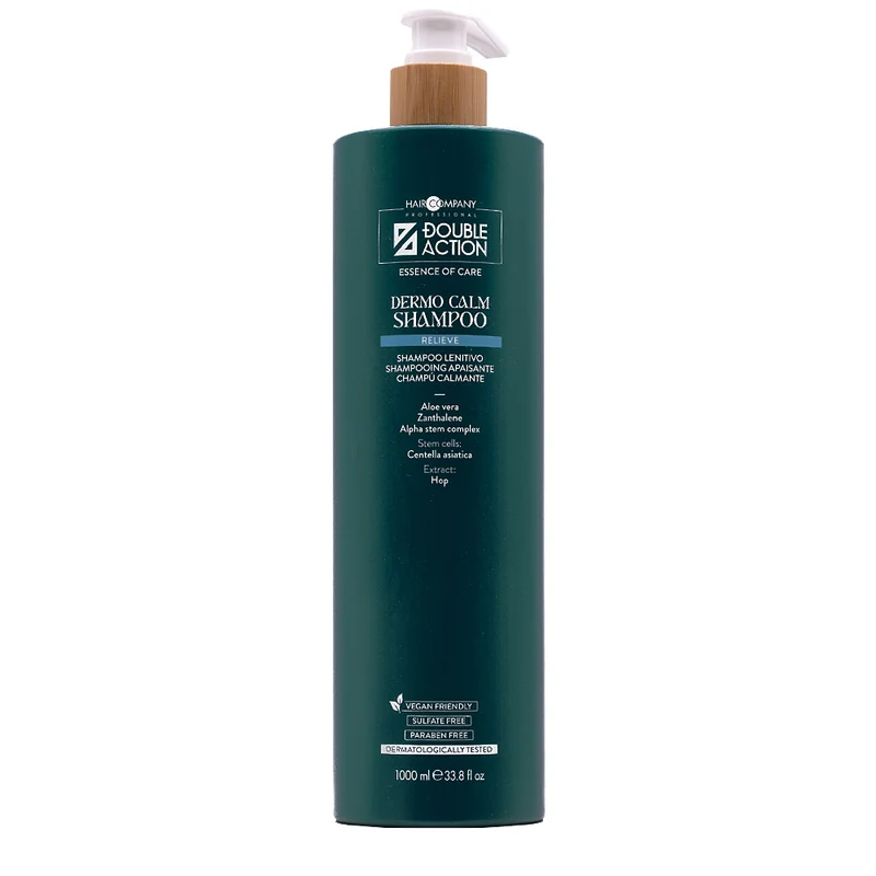 Hair Company Double Action Dermo Calm Shampoo 1000ml - shampoo lenitivo