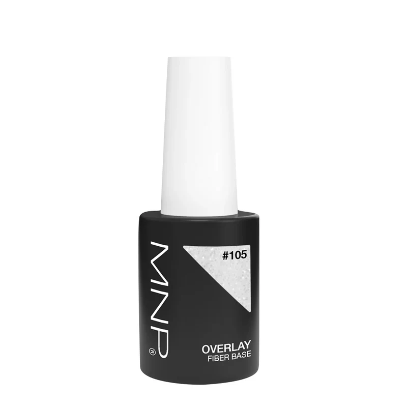 My Nail Pro MNP Overlay Fiber Base 105 White Jade 14ml - base rinforzante in fibra di vetro