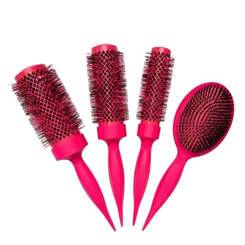Cocco Aura Brush Set Pink 4pz - set di spazzole