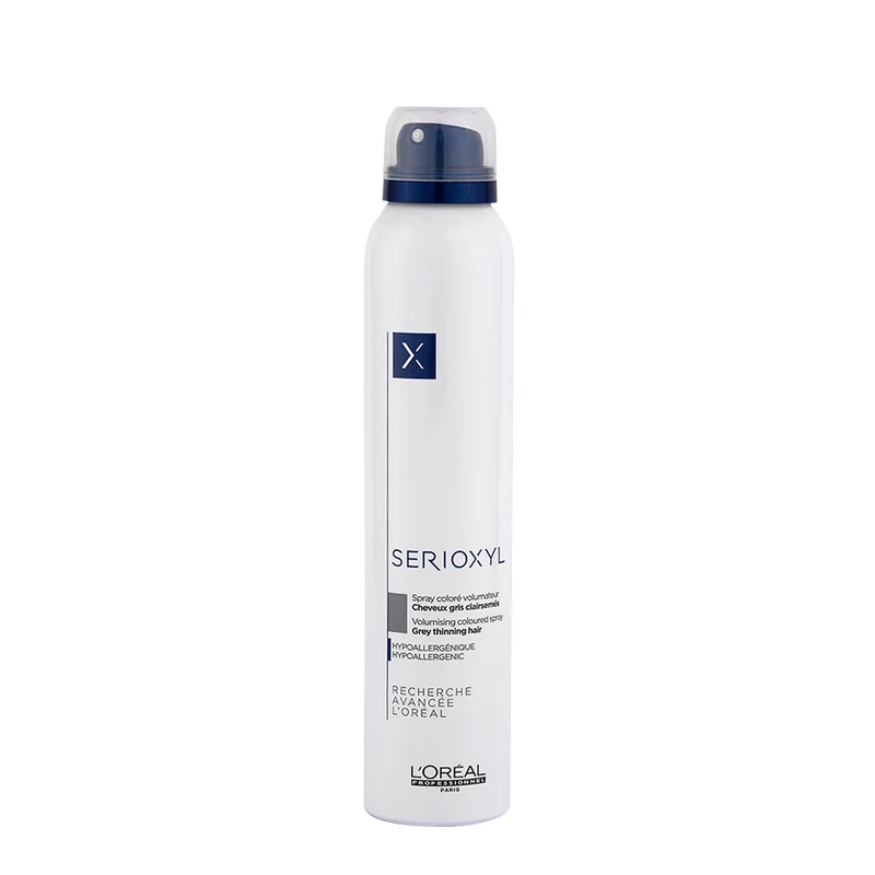 L'Oreal Serioxyl Volumising Coloured Spray Grey 200ml - spray colorato grigio volumizzante
