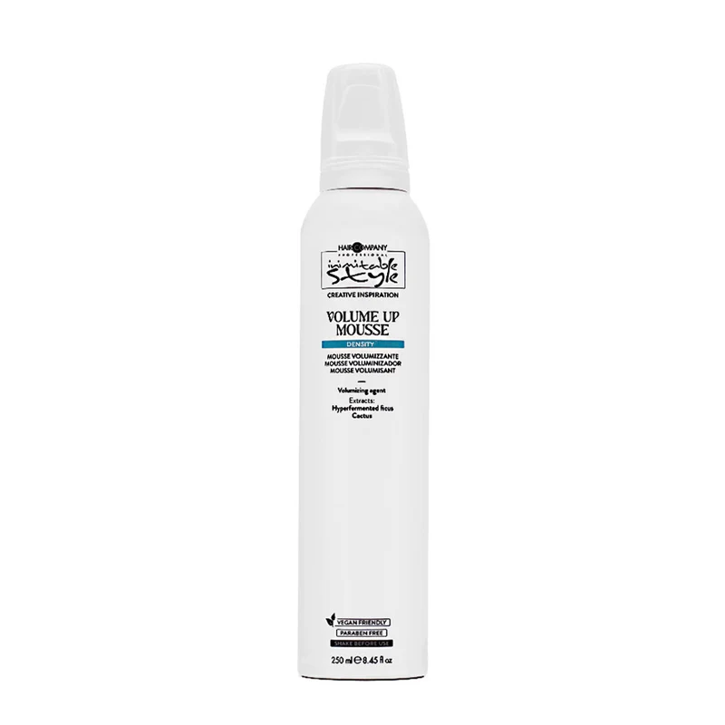Hair Company Inimitable Style Density3 Volume Up Mousse 250ml – schiuma volumizzante per capelli fini