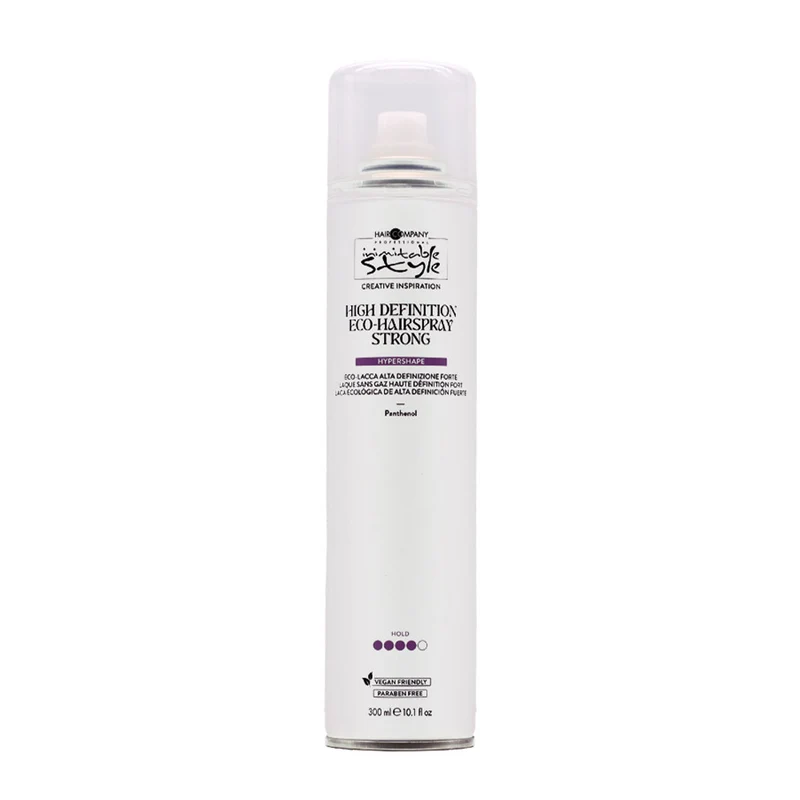 Hair Company Inimitable Style High Definition Eco-Hairspray Strong 300ml – lacca a tenuta forte