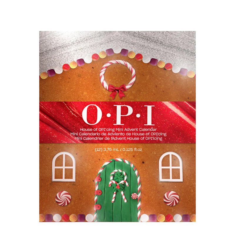 OPI Nail Lacquer Holiday 25 Good Enough To Treat 12x3.75ml - mini calendario dell'avvento