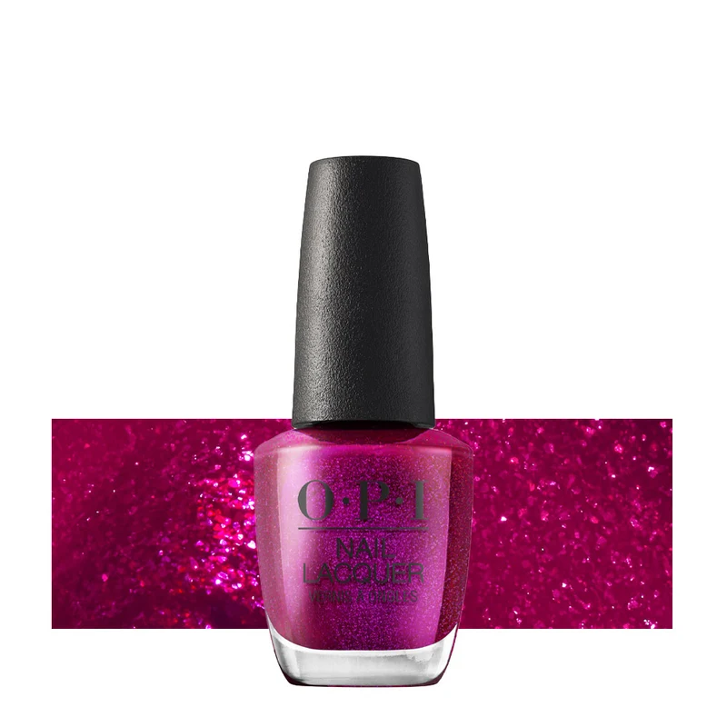 OPI Nail Laquer Holiday 25 Berry and Bright 15ml - Smalto OPI rosso