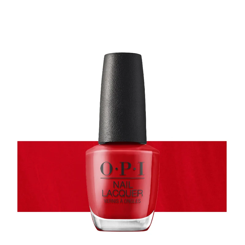 OPI Nail Laquer Holiday 25 Red Velvet Vixen 15ml - smalto OPI rosso