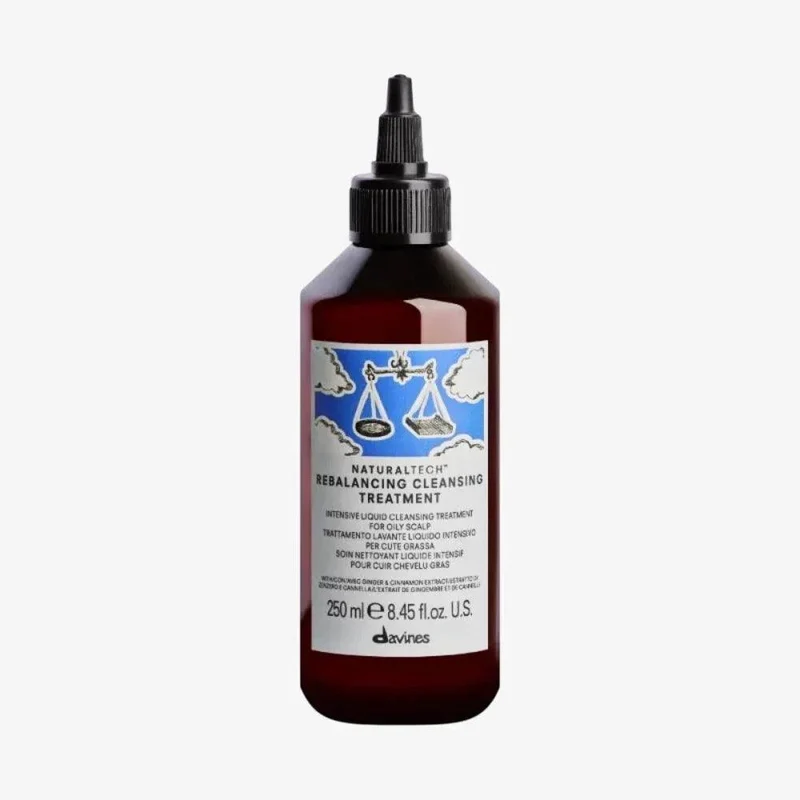 Davines Naturaltech Rebalancing Cleansing Treatment Cuoio Capelluto Grasso