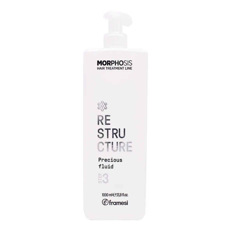 Framesi Morphosis Restructure Precious Fluid Step 3 1000ml - trattamento intensivo disciplinante