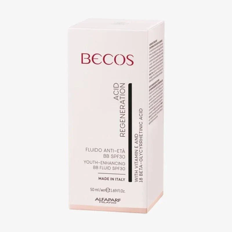 Becos Acid Regeneration Fluido Viso Anti Età BB SPF30 50ml
