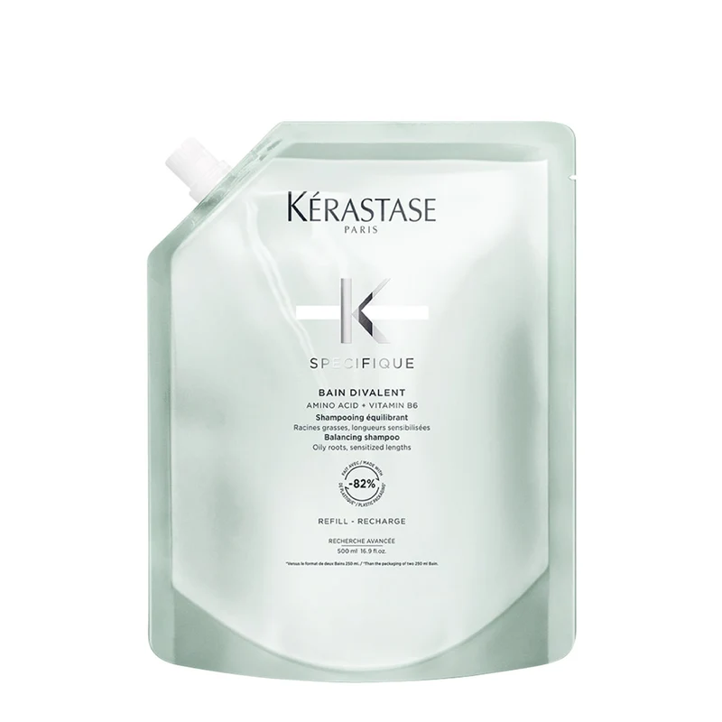 Kérastase Spécifique Bain Divalent Refill 500ml - eco ricarica shampoo capelli grassi