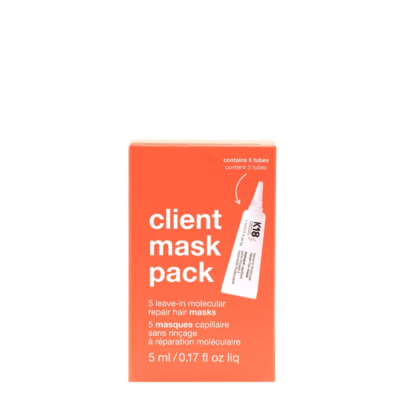 K18 Molecular Repair Hair Mask 5x5ml - trattamento leave-in capelli danneggiati