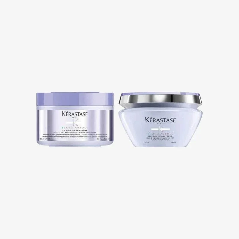 Kerastase Blond Absolu Kit Shampoo e Maschera Capelli Decolorati