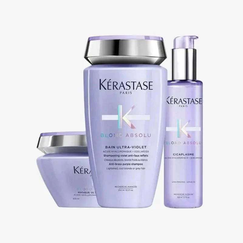 Kerastase Blond Absolu Kit Trio Antigiallo Capelli