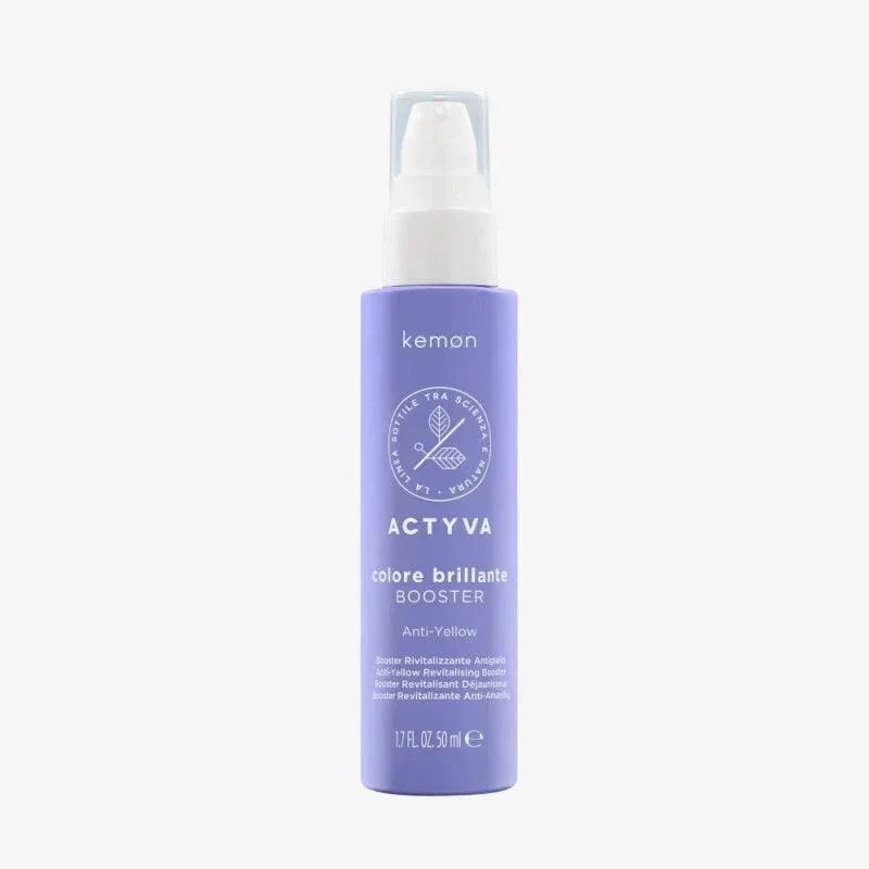 Kemon Actyva Colore Brillante Booster Capelli Antigiallo 50ml