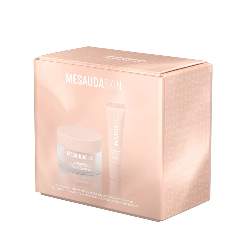 Mesauda Beauty Hydraware Essential Kit - Gel-crema idratante & Crema idratante per gli occhi HYDRAWARE