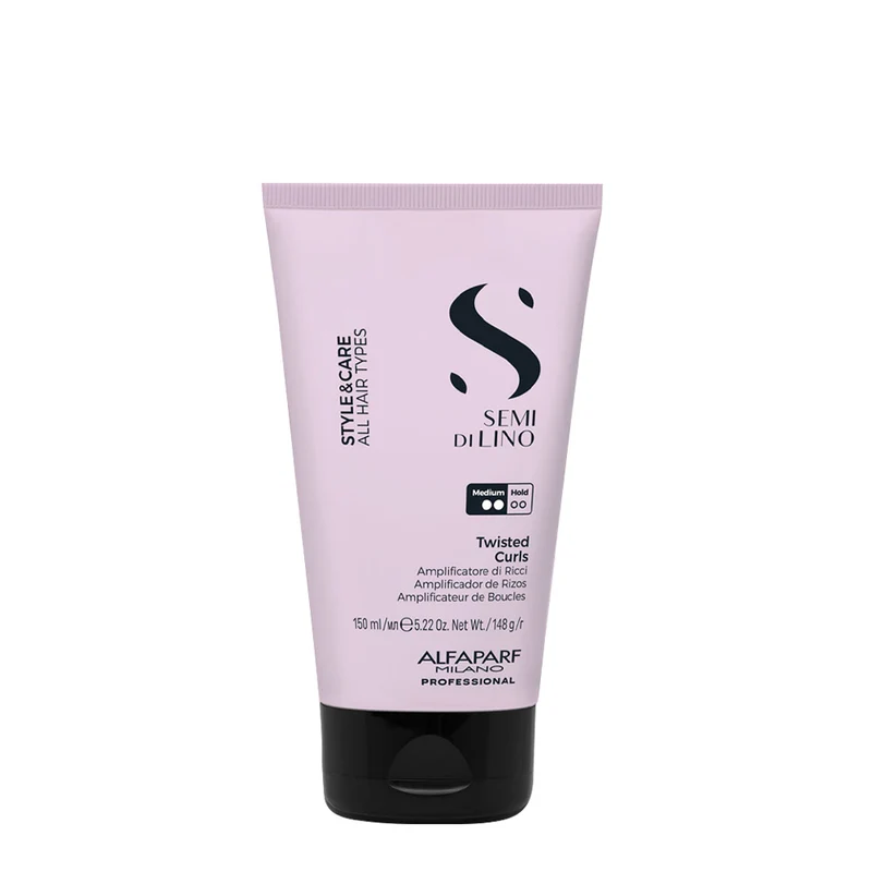 Alfaparf Milano Semi Di Lino Style&Care Twisted Curls 150ml - crema definizione ricci