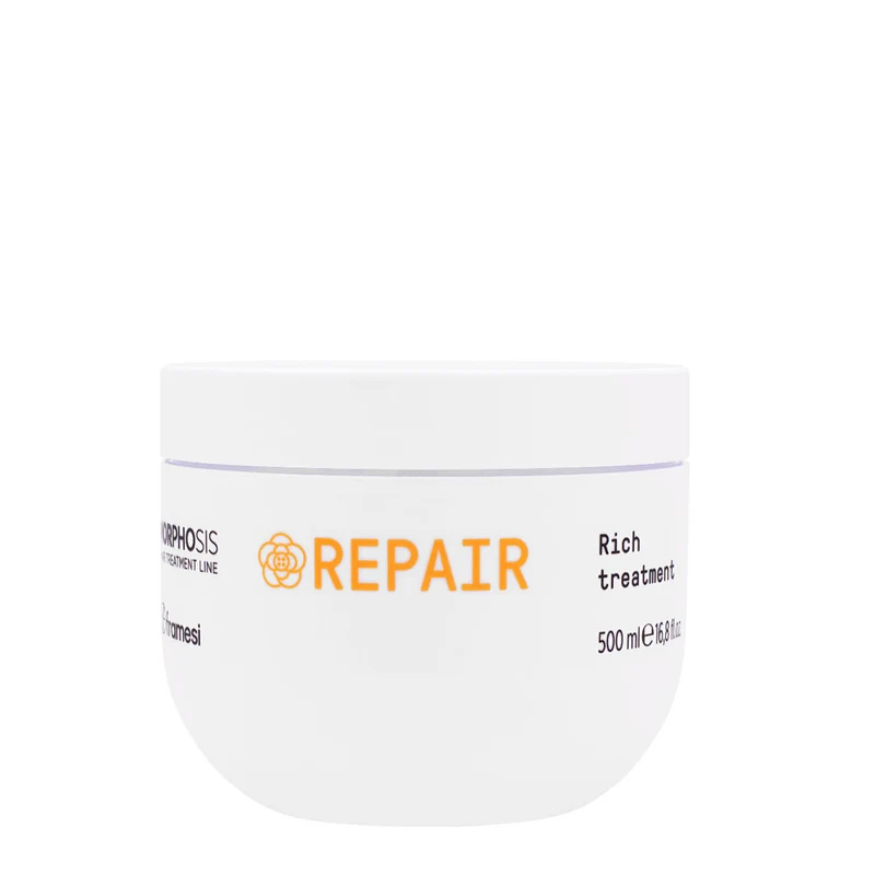 Framesi Morphosis Repair Rich Treatment 500ml - maschera ristrutturante capelli danneggiati