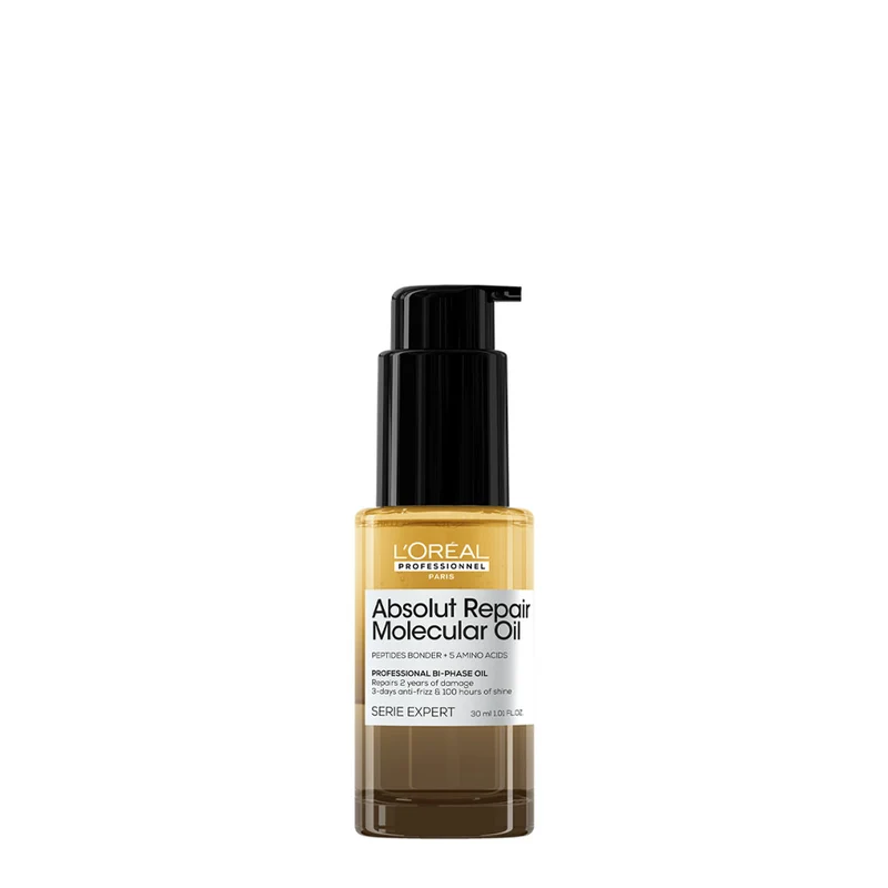 L'Oreal Professionnel Paris Serie Expert Absolut Repair Molecular Oil 30ml - olio capelli danneggiati