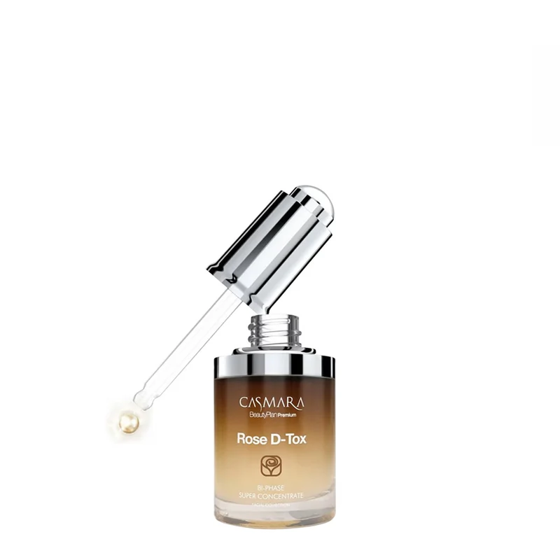 Casmara Rose D-Tox Super Concentrate 30ml - siero concentrato viso detossificante energizzante