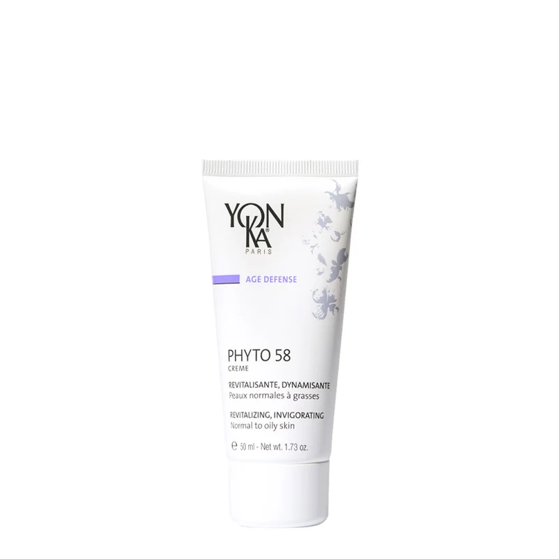 Yonka Age Defense Phyto 58 PNG 40ml - crema viso energizzante pelle da normale a grassa