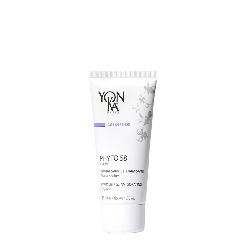 Yonka Age Defense Phyto 58 PS 50ml - crema viso notte energizzante pelle secca
