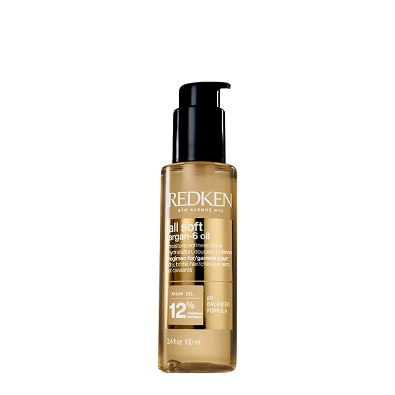Redken All Soft Argan Oil 100ml - olio d'argan per capelli secchi
