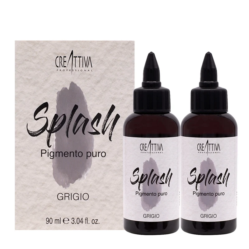 Creattiva Splash Pigmento Puro Grigio 2x90ml