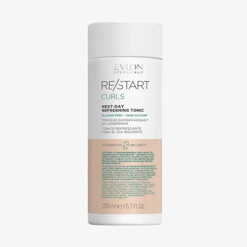 Revlon Restart Curls Next Day Refreshing Tonic Capelli Ricci 200ml