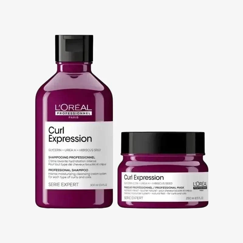 L'Oréal Professionnel Curl Expression Idratazione Ricci Kit – Shampoo e Maschera