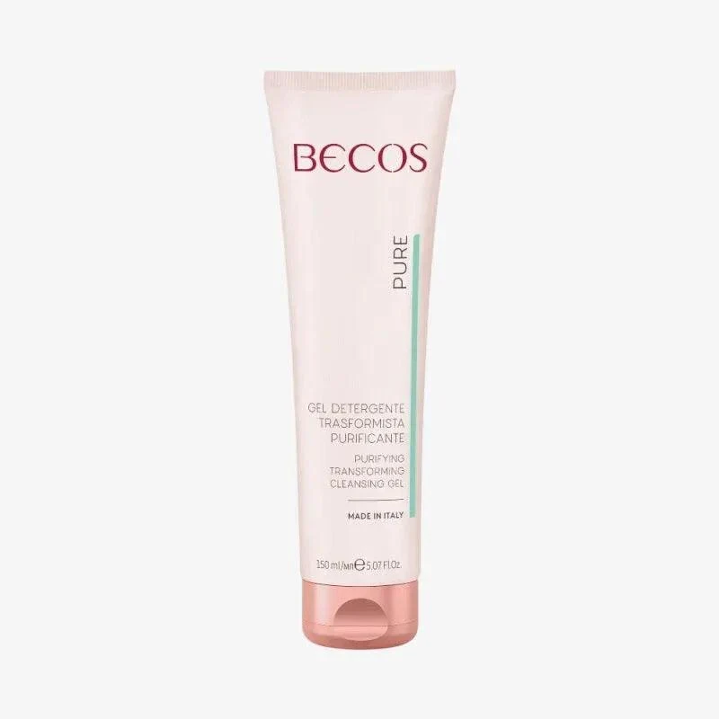 Becos Pure Gel Detergente Viso Trasformista Purificante 150ml
