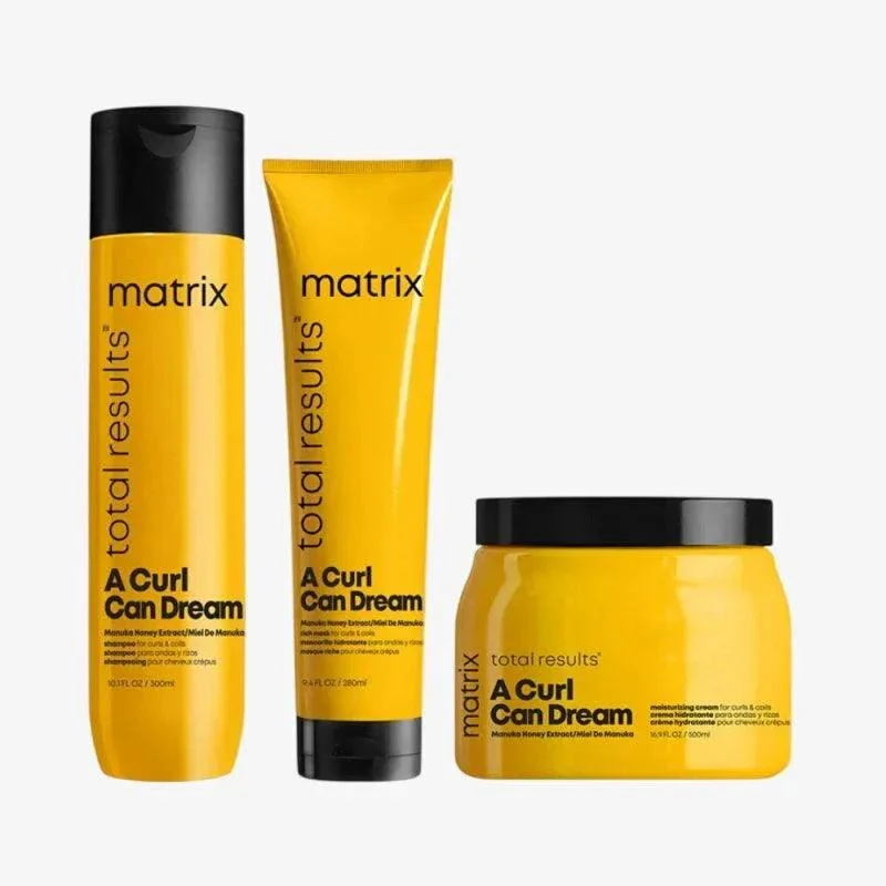 Matrix A Curl Can Dream Kit Shampoo Maschera e Crema capelli ricci