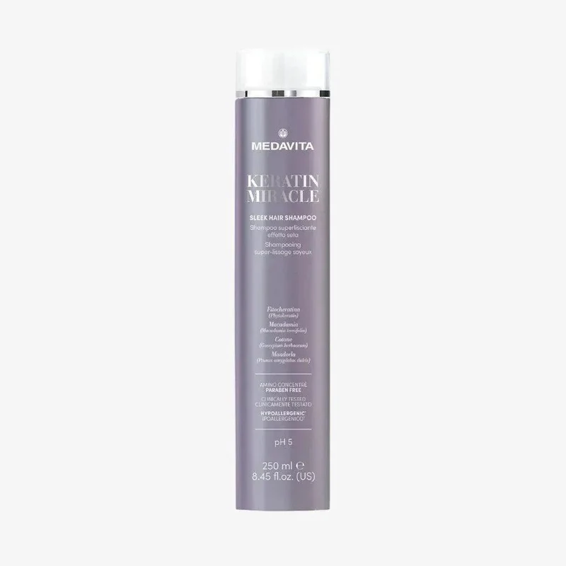 Medavita Keratin Miracle Sleek Hair Shampoo lisciante